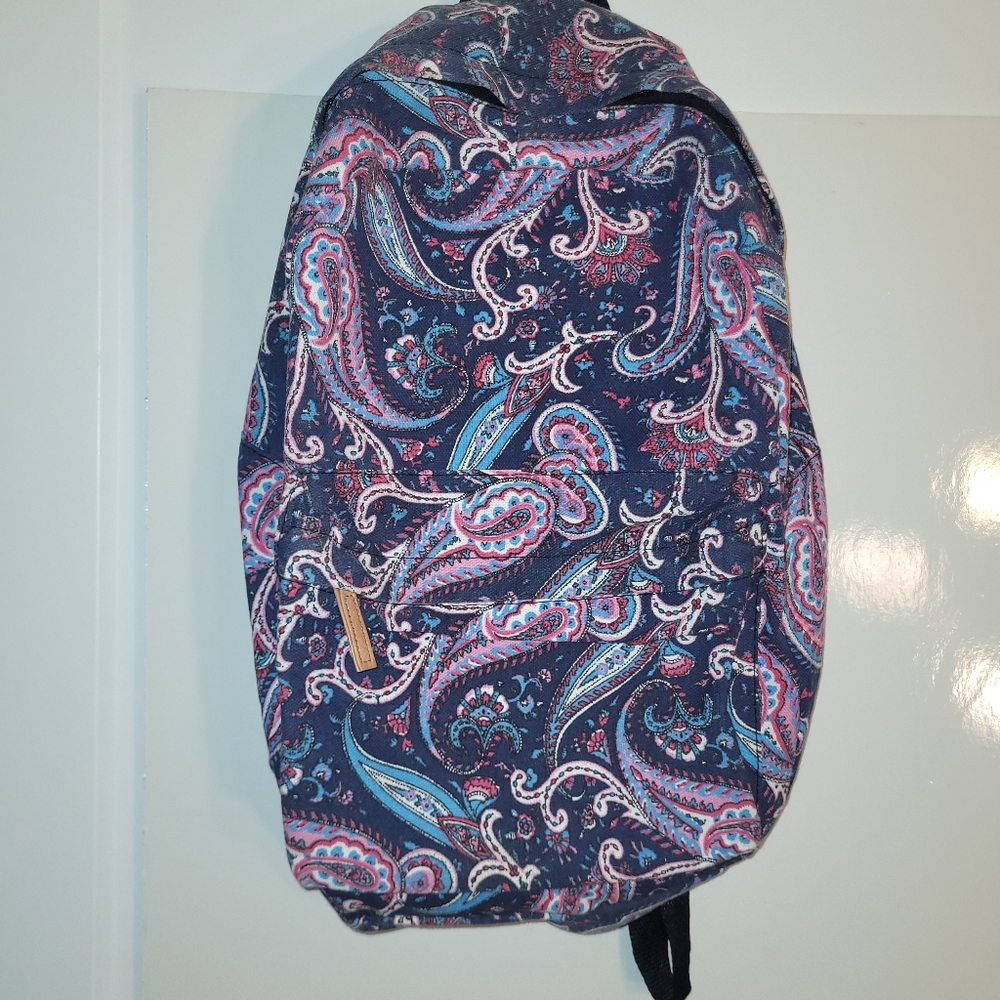 Purple Paisley backpack